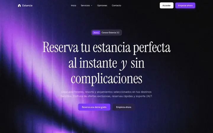 Captura del tema Estancia