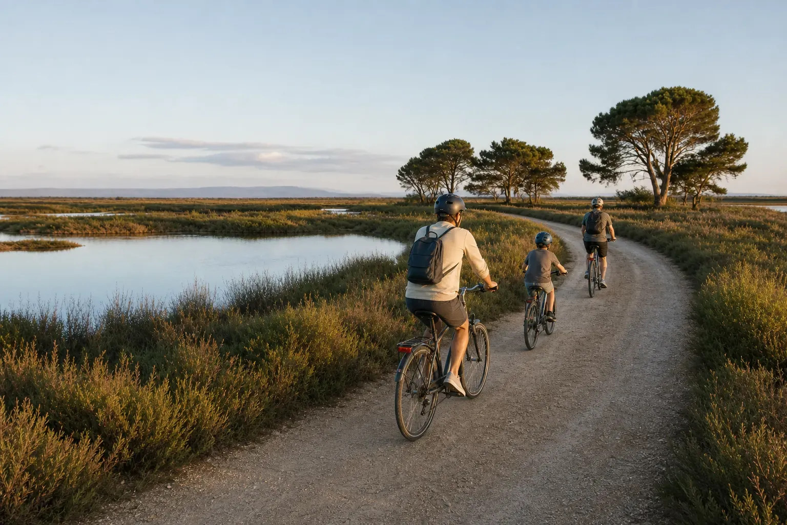 Salinas en bicicleta
