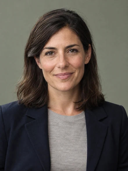 Retrato ilustrativo de Clara Vidal