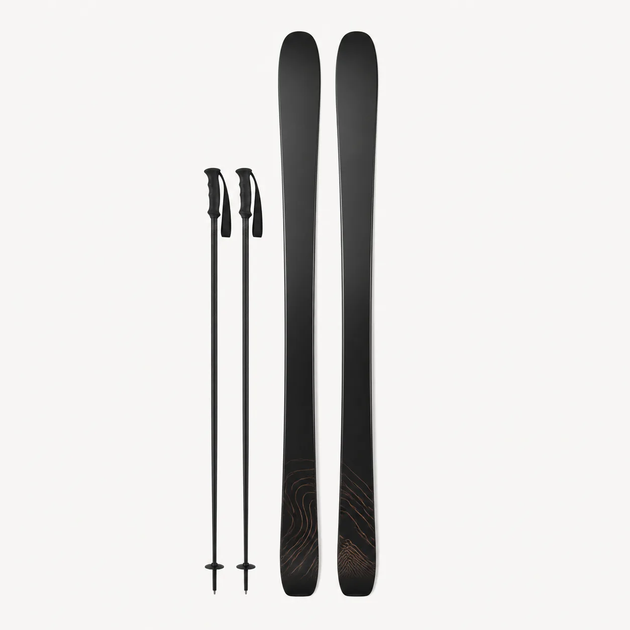 Carbon Ski Set