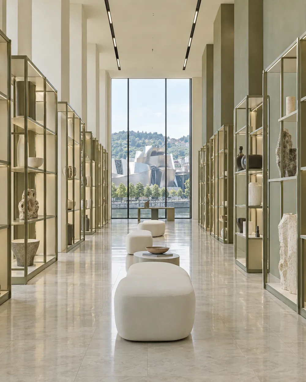 Galería de luz: interior de cultura en Bilbao