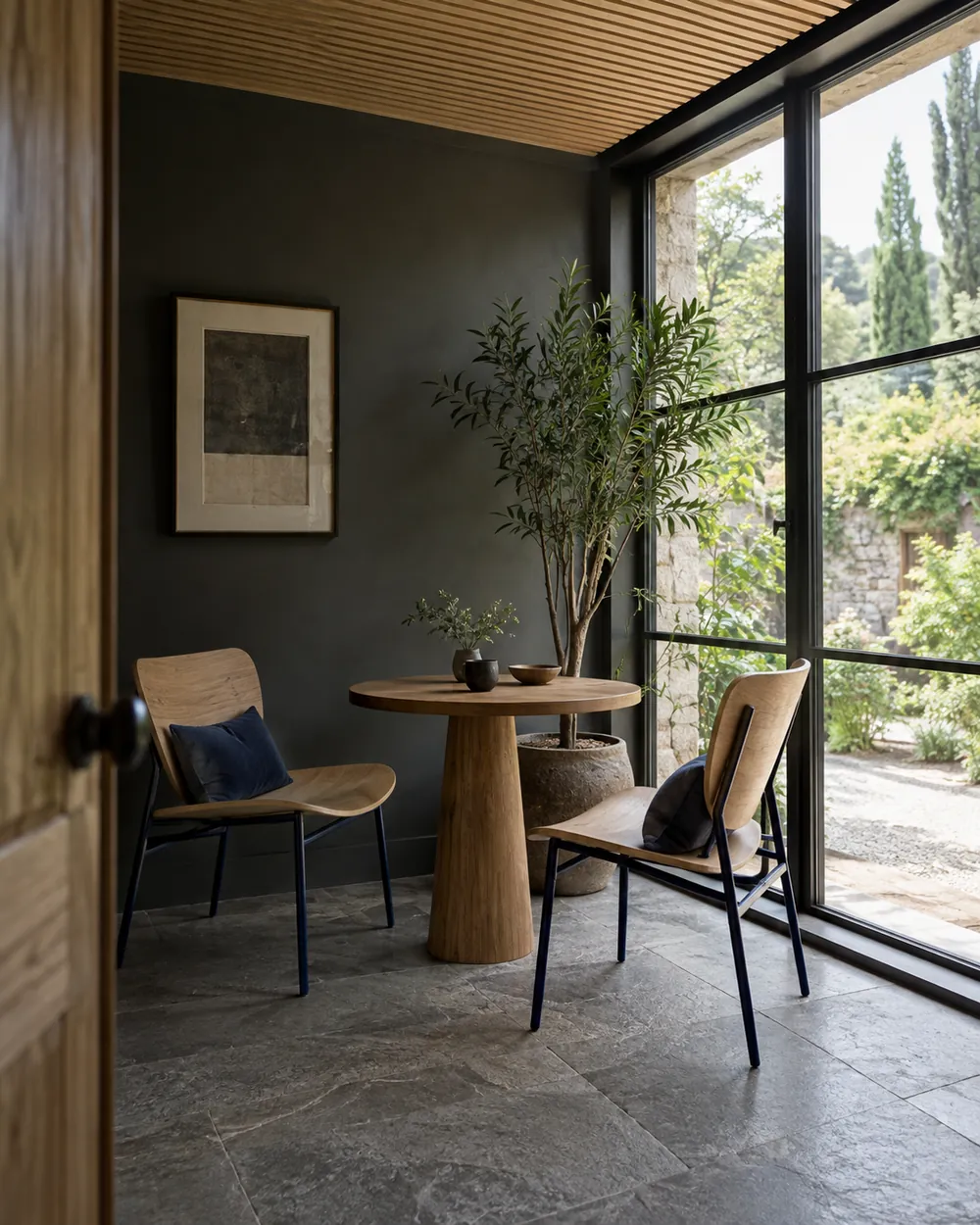 Una pausa: interior de hospitalidad en Girona